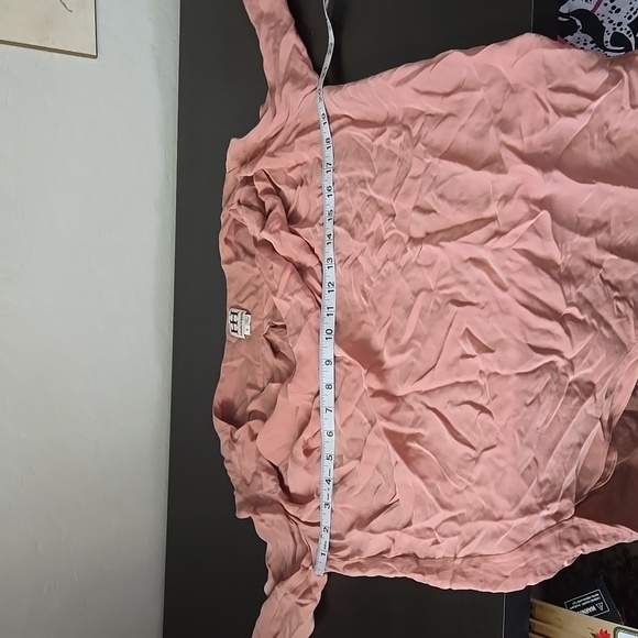 Haute Hippie Asymmetric Cowl Neck Long Sleeve Silk Blouse Size Small - Picture 11 of 12